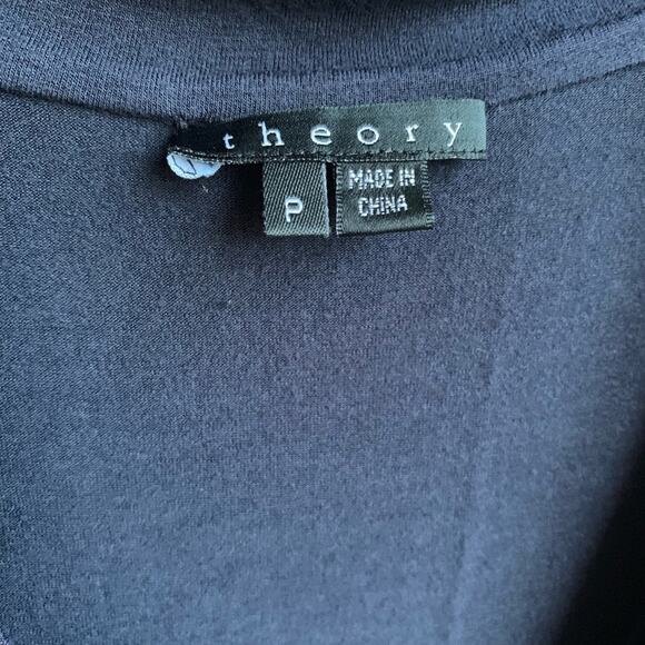 Theory | Rita/Reach V-Neck Blouse 0 - Picture 3 of 8